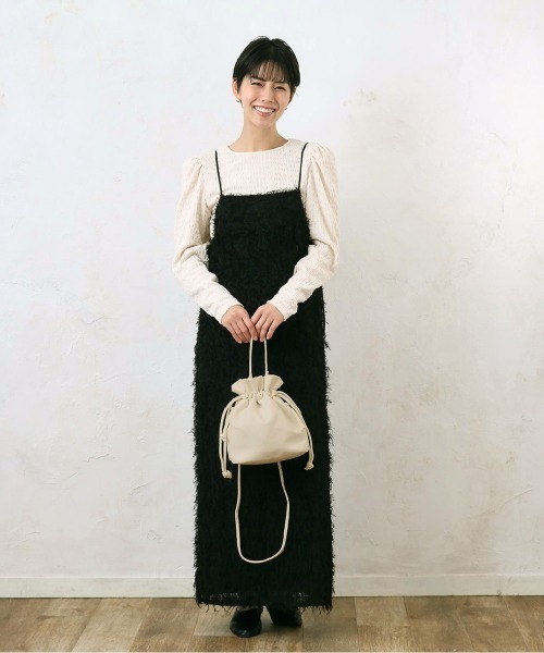 and it_ ショルダーバッグ バッグ 巾着2WAYショルダー