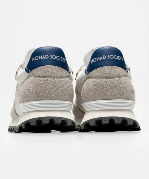 スニーカー 「NOMAD SOCIETY」イタリア製 ビーガンレザー 軽量  