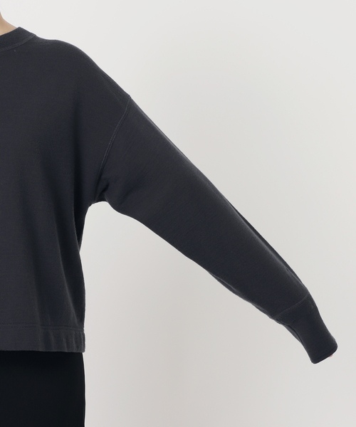 TICCA ティッカ　クルーネックプルオーバー コットン　ニット TICCA トレーナー スウェット TICCA（ティッカ） 裏毛クルー
