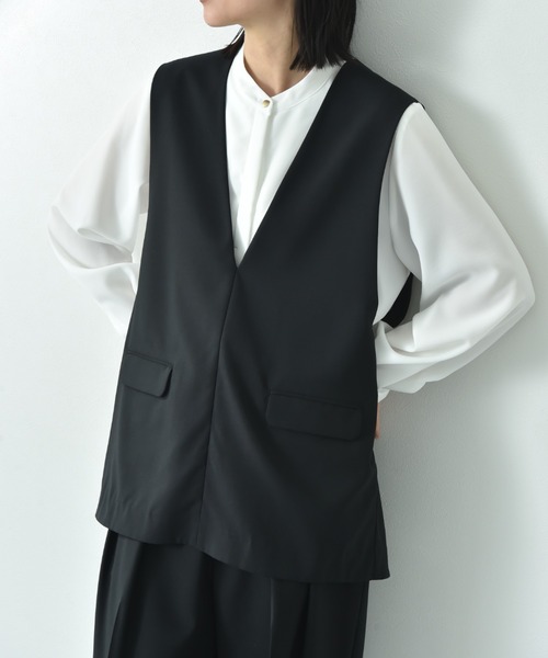cloche（クロッシェ） ベスト ジレ 「CLOCHE」Reflax
