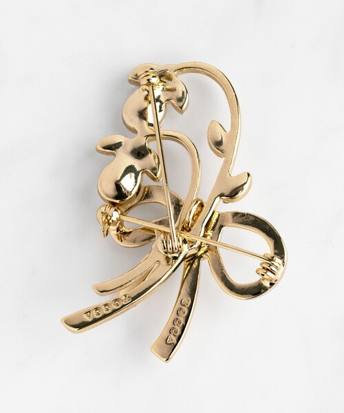 TOCCA ブローチ RIBBON＆FLOWER BROOCH NECKLACE 2セット
