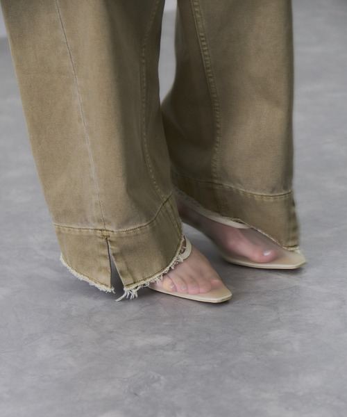 ADAM ET ROPE' ジーンズ デニム デニムパンツ 「サステナブル