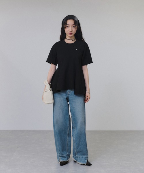 ADAM ET ROPE' ジーンズ デニム デニムパンツ 「サステナブル