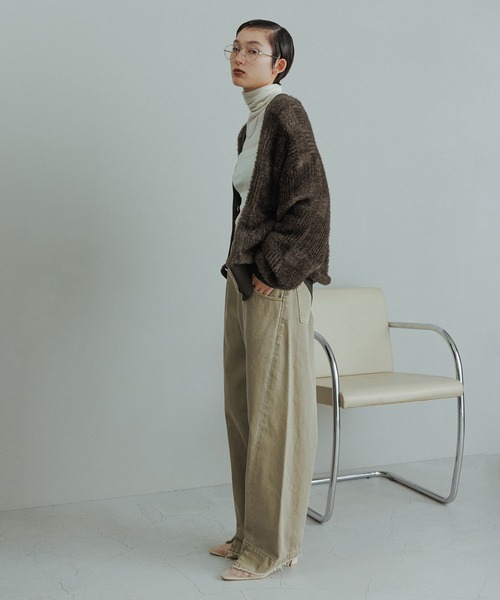 ADAM ET ROPE' ジーンズ デニム デニムパンツ 「サステナブル