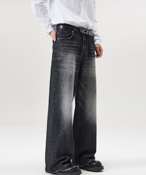Ressaca（レサーカ） ジーンズ ルーズストレートデニムパンツ