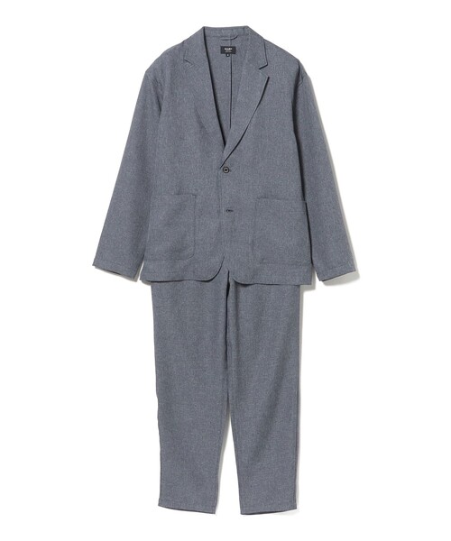 BEAMS HEART セットアップ ポリエステル バーズアイ ジャケット
