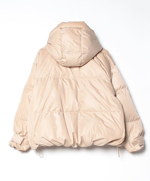 着用1回　フレイアイディー　ダウンコート　モカ　サイズ0 ダウン　0 FRAY I.D（フレイ・アイディー） ダウンコート ダウンジャケット