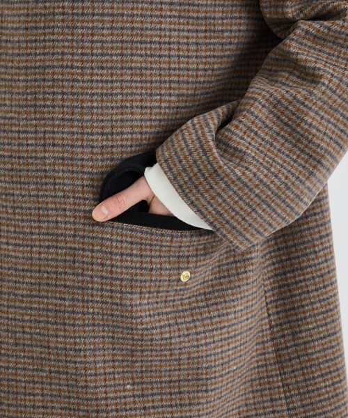 「CULLNI」 ステンカラーコート 2 ブラウン メンズ_画像5