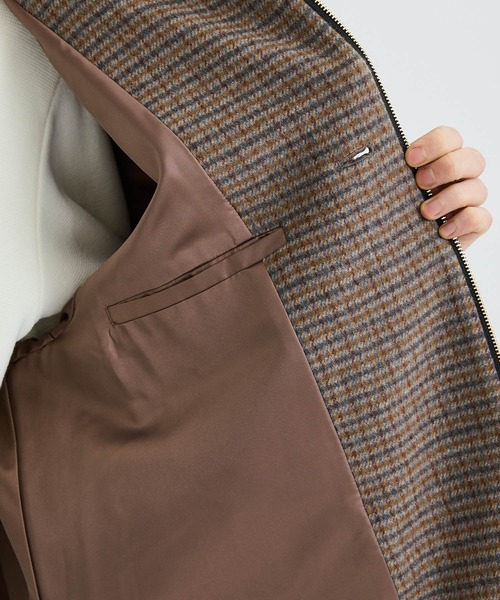 「CULLNI」 ステンカラーコート 2 ブラウン メンズ_画像8