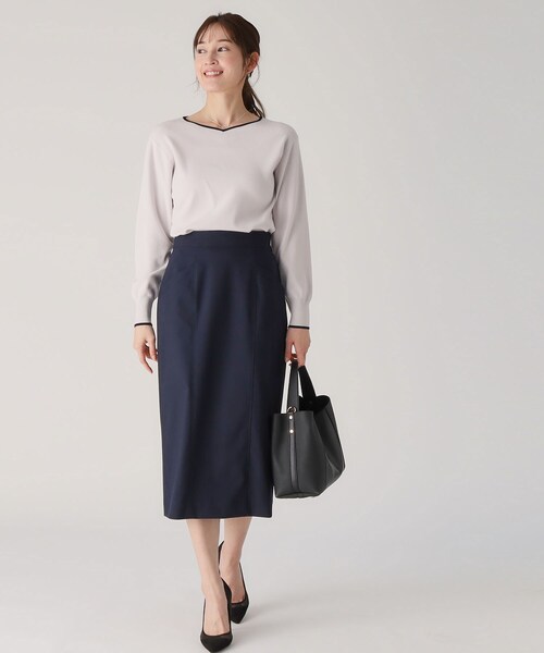 COUP DE CHANCE（クードシャンス） スカート 「洗える／日本製