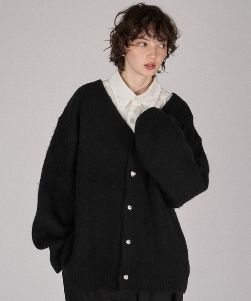 ONCILY（オンシェリー） カーディガン SILVER BUTTON CARDIGAN