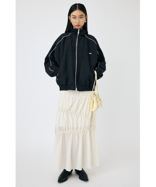 MOUSSY OVERSIZED RACING ブルゾン黒 OVERSIZED RACING ブルゾン｜マウジーの通販｜&mall（アンド