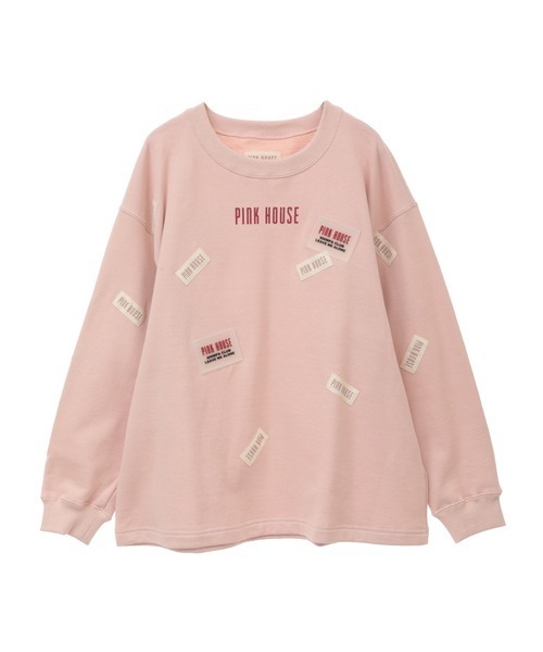 PINK HOUSE 長袖Tシャツ ピンク L レディースカットソー