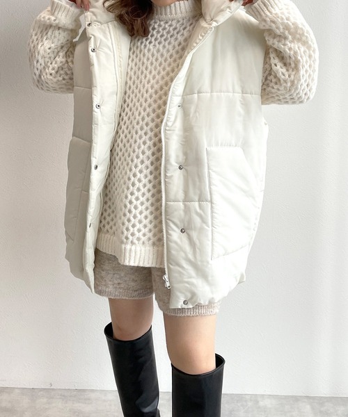 「w closet」 ベスト FREE ベージュ レディース_画像3