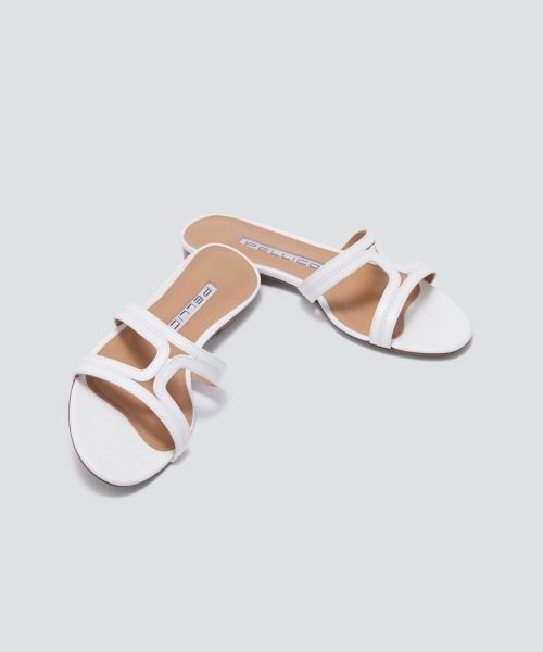 PELLICO サンダル SAMI カナーレ 1.0cm BRIGHT WHITE レディース