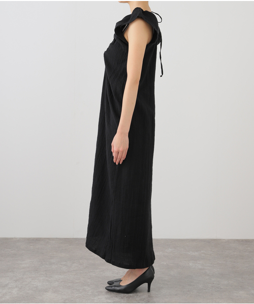 【関税込み】Baserange ブラウン Max ミディアムドレス IENA LA BOUCLE ワンピース BASERANGE/ベースレンジ MAX ドレス