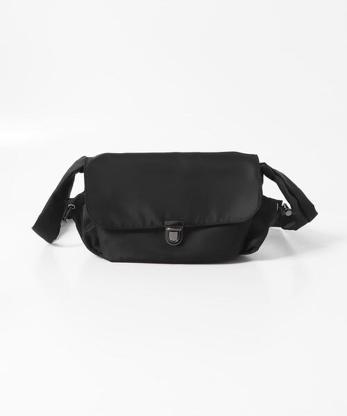 SENSE OF PLACE by URBAN RESEARCH ショルダーバッグ ナイロンフラップ