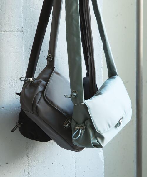 SENSE OF PLACE by URBAN RESEARCH ショルダーバッグ ナイロンフラップ