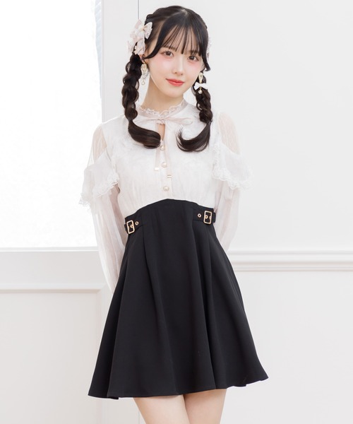 ROJITA ワンピース 花柄ドッキングワンピース : ZOZOTOWN Yahoo