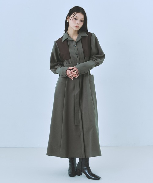 ユナイテッドトウキョウ　ワンピース UNITED TOKYO（ユナイテッドトウキョウ） ニットワンピース 0 パープル