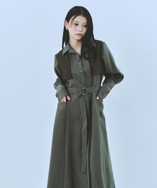 UNITED TOKYO シャツワンピース UNITED TOKYO（ユナイテッドトウキョウ） シャツワンピース 「新作