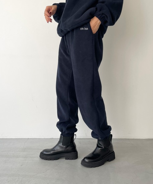 「CANAL JEAN」 イージーパンツ ONE SIZE ネイビー レディース_画像2