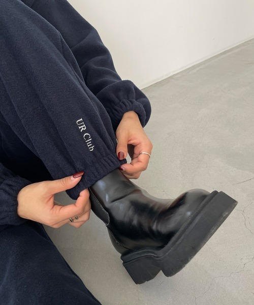 「CANAL JEAN」 イージーパンツ ONE SIZE ネイビー レディース_画像4