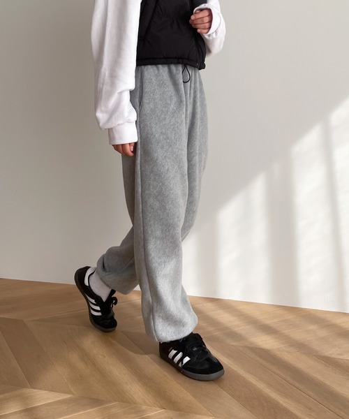 「CANAL JEAN」 イージーパンツ ONE SIZE ネイビー レディース_画像6