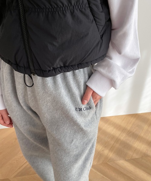 「CANAL JEAN」 イージーパンツ ONE SIZE ネイビー レディース_画像8