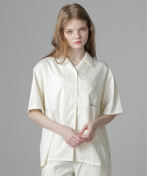 AVIREX ブラウス シャツ 「直営店限定」BACK RIBON TENCEL
