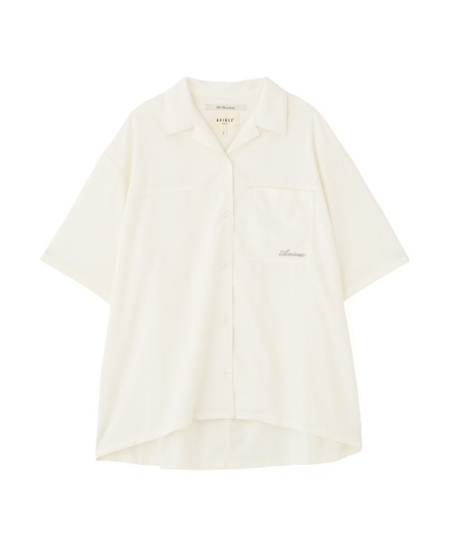 AVIREX ブラウス シャツ 「直営店限定」BACK RIBON TENCEL
