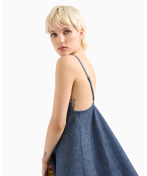 ARMANI EXCHANGE ノースリーブワンピース ARMANI EXCHANGE ワンピース 「A|X アルマーニ エクスチェンジ