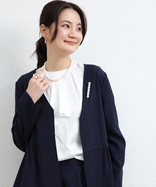 ブローチ コサージュ ブローチ 入学式 卒業式 フォーマル パール 結婚式 入園式 卒園式 マグネット 安全 きれいめ 上品 金 銀 ゴールド シルバ | Cinderella | 22