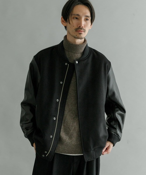 URBAN RESEARCH（アーバンリサーチ） スタジャン MEDIUM ブラック