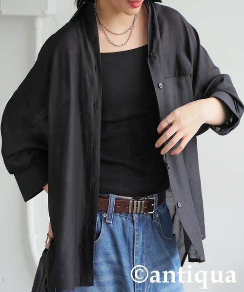 antiqua ブラウス シャツ シアーシャツ レディース : ZOZOTOWN