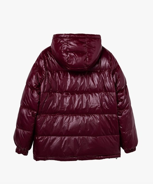 MICHAEL KORS ダウンジャケット レッド 中古・古着通販】MICHAEL KORS (マイケル・コース) モノグラムダウン