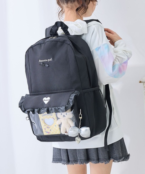 Amourire girl（アムリールガール） リュック 「Amourire girl」クリア