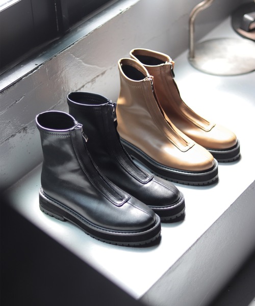 「SESTO」 ショートブーツ M ブラック レディースの画像5