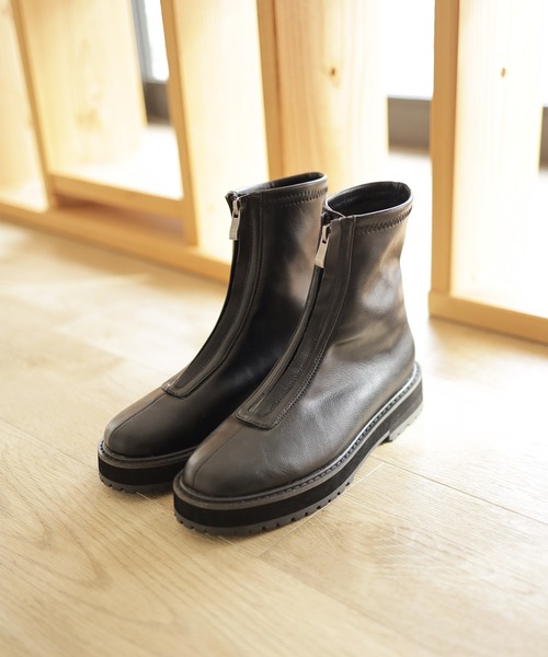 「SESTO」 ショートブーツ M ブラック レディースの画像8