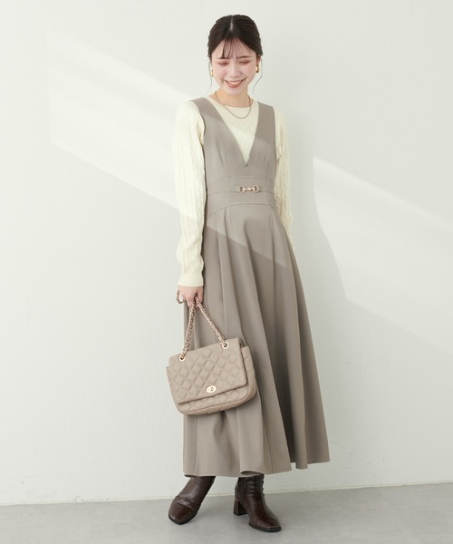 natural couture レディース　サロペットスカート natural couture 「natural couture」 サロペットスカート FREE