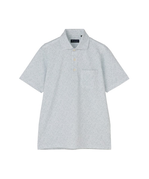 stone  ポロシャツ STONE ISLAND (ストーンアイランド) 胸ロゴ ライン 半袖
