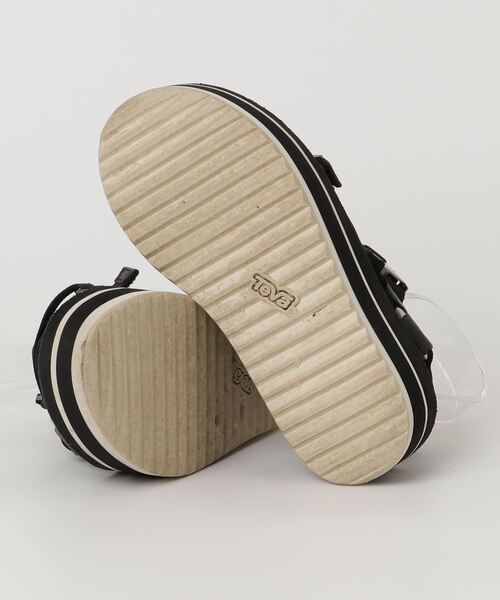 [Teva] Flat сандалии 22cm черный женский 
