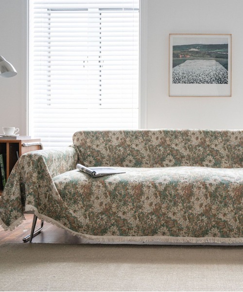 インテリア レトロ花柄ソファークロス 140x180cm : ZOZOTOWN Yahoo!店