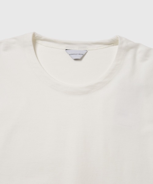 ADAM ET ROPE'（アダムエロペ） tシャツ 接触冷感「MINUS」オーバー