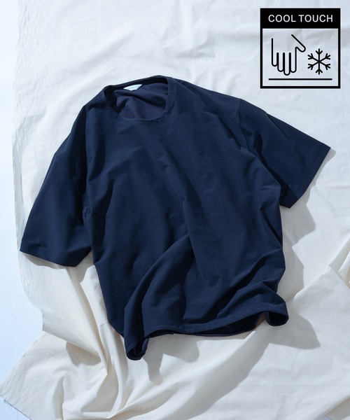 接触冷感【MINUS】オーバーサイズ Tシャツ ADAM ET ROPE'｜接触冷感【MINUS】オーバーサイズ Tシャツ