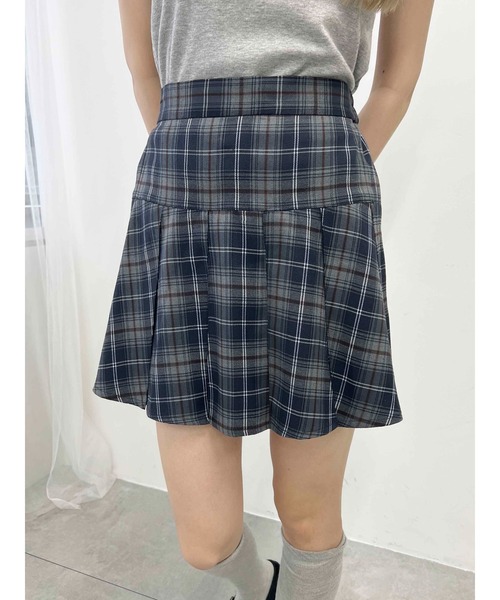 スカート 「PHILLY」チェックボックスプリーツスカート : ZOZOTOWN