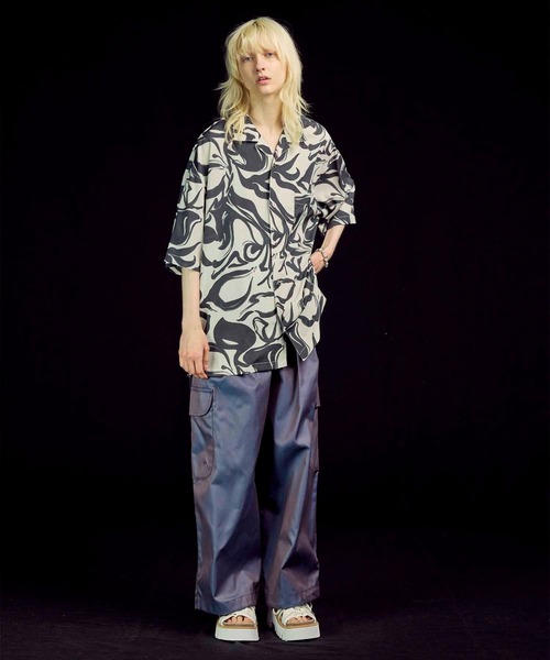 【MAISON SPECIAL】オープンカラーシャツ　希少　即完売 MAISON SPECIAL シャツ 「UNISEX」「LIMITED EDITION」ORIGINAL