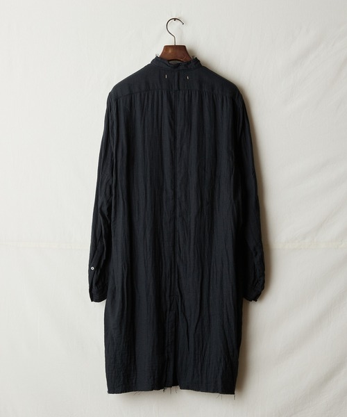 suzuki takayuki シャツ frayed coat shirt メンズ : ZOZOTOWN