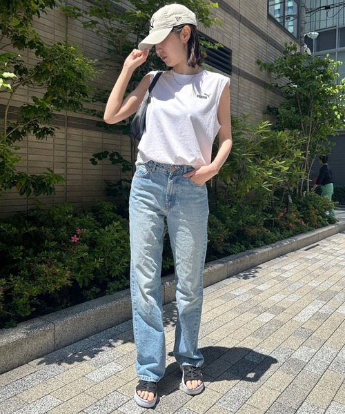 tシャツ 「PUMA」ESS NO.1 ロゴLS Tシャツ レディース メンズ PUMA】ESS NO.1 ロゴLS Tシャツ（Tシャツ/カットソー）｜PUMA
