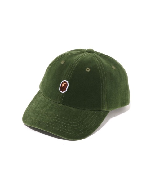 A BATHING APE キャップ 帽子 ONE POINT PANEL CAP メンズ